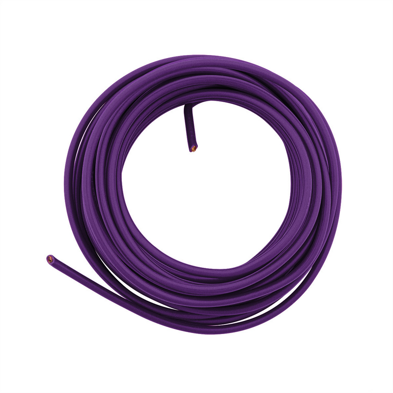 United Pacific Primary Wire Rated 105 C 14 AWG, Purple 15 Ft. 98422