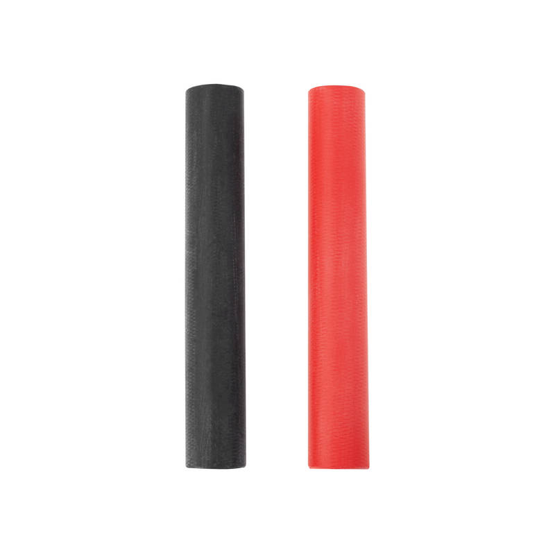 United Pacific 3/4" Red/Black 3:1 Heavy-Wall Adhesive Lined Heat Shrink Tubing (2) 4"Pc 98508