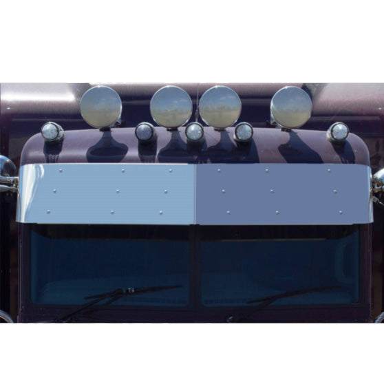 Phoenix Design Ultra Cab Visor 14" 05+ Stainless