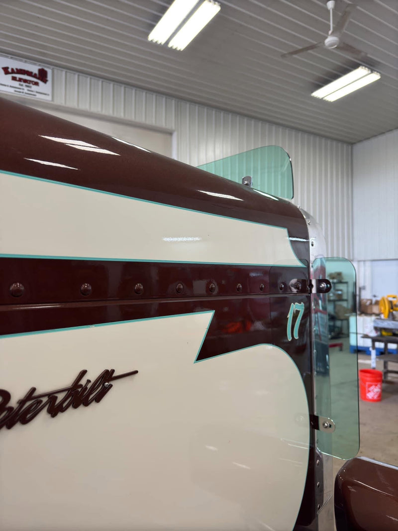 Hood Sides for Peterbilt and Kenworth models (Red / Orange / Yellow / Green / Blue / Light Blue / Rose Pink)