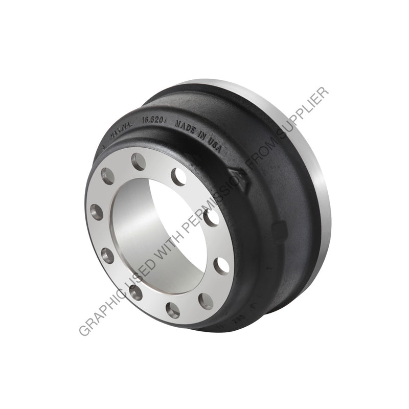 Alliance Brake Drum - 16.5" x 5"