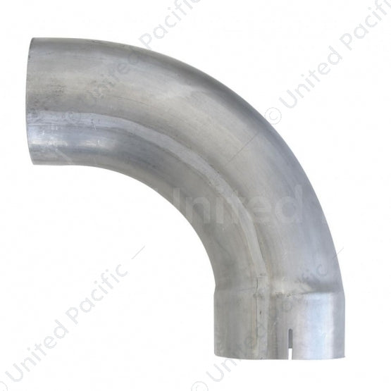 United Pacific Aluminized 90 Degree Exhaust Expanded Elbow, 5" I.D. To 5" O.D. - 12" X 12" AE902-5-1212