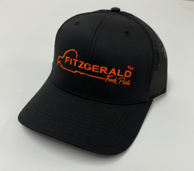 Fitzgerald Richardson Trucker Hat - All Black