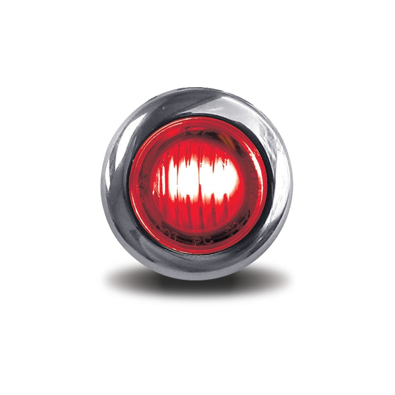 Trux Accessories TRUX Mini Button Red LED  (2 Wire) - TLED-B2R