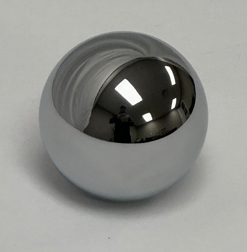 Twisted Shifterz Chrome Billet Round Shift Knob