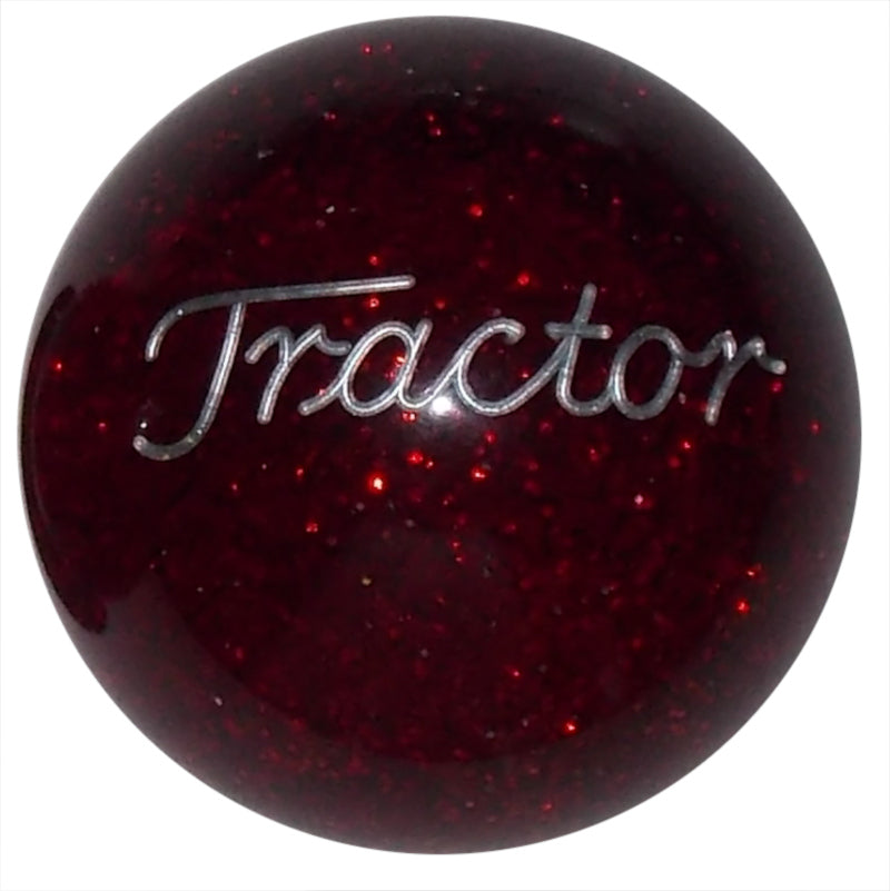 Red Glitter Tractor Brake Knob BRKN-E-TC-GLTR-RED