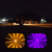 InfinityBEAM Dual Color Purple to Amber H11 Star Pattern Glass Watermelon Light BTP-ICAP