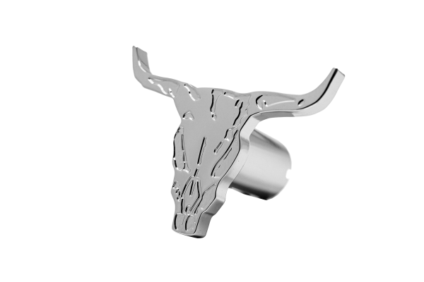 Custom Knobs Bullhead Logo Shape Knob
