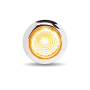 Trux Accessories Mini Button Dual Revolution Amber/Green LED with Reflector & Silicone Locking Ring (1 Diode)