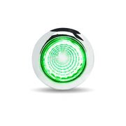 Trux Accessories Mini Button Dual Revolution Amber/Green LED with Reflector & Silicone Locking Ring (1 Diode)