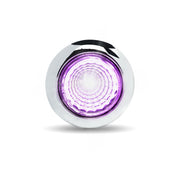 Trux Accessories TRUX Mini Button Dual Revolution Red/Purple LED with Reflector & Silicone Locking Ring (1 Diode) - TLED-BX1RP