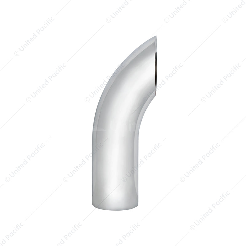 United Pacific 5" Curved Plain Bottom Exhaust - 18"L C1-5-018