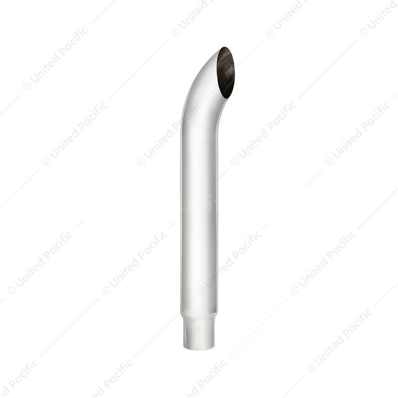 United Pacific 6" Curved Reduce To 5" O.D. Bottom Exhaust - 36" L C3-65-036