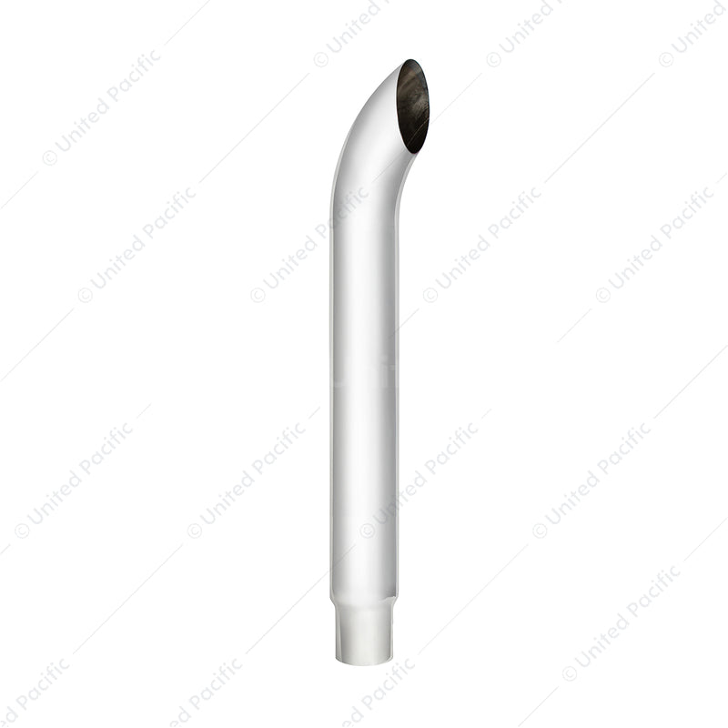 United Pacific 6" Curved Reduce To 5" O.D. Bottom Exhaust - 84" L C3-65-084
