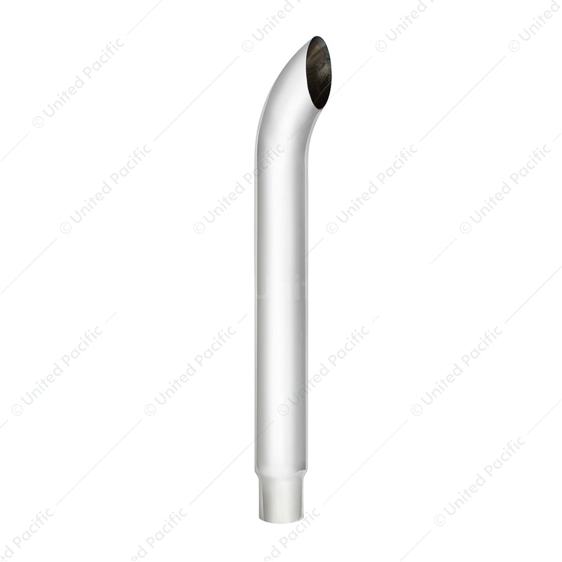 United Pacific 6" Curved Reduce To 5" O.D. Bottom Exhaust - 108" L C3-65-108