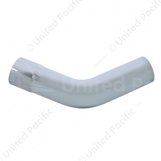 United Pacific Chrome 45 Degree Exhaust Expanded Elbow, 5" I.D. To 5" O.D. - 12" X 12" CE452-5-1212