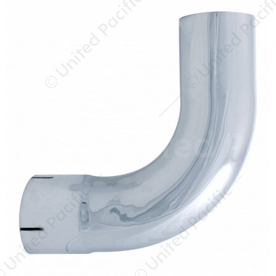 United Pacific Chrome 90 Degree Exhaust Expanded Elbow, 6" I.D. To 6" O.D. - 13" X 13" CE902-6-1313