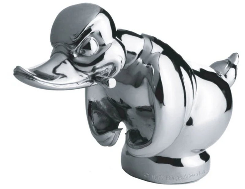 Billings Artworks Angry Duck Hood Ornament