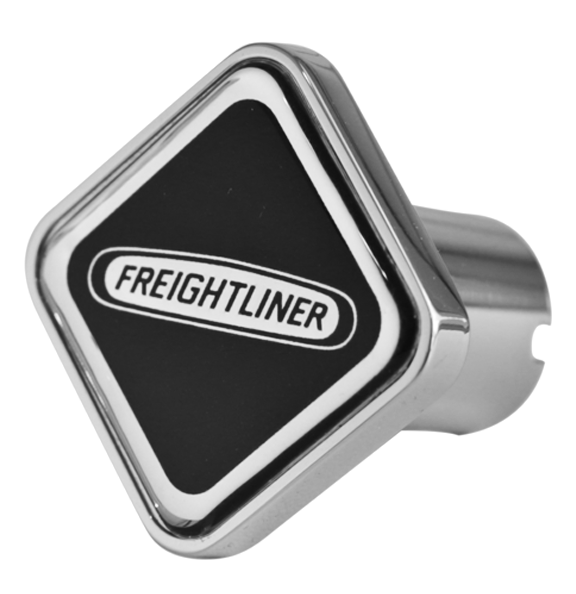 Custom Knobs Freightliner Logo Square Knob - Black