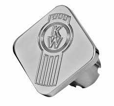 Custom Knobs Kenworth Logo Square Knob - Chrome