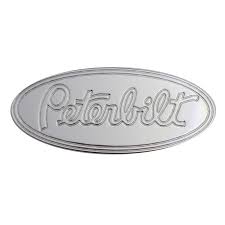 Custom Knobs Chrome Peterbilt Logo Brake Knob