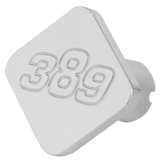 Custom Knobs Chrome Square Shaped Air Brake Knob - 389