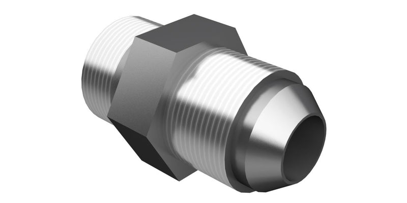 CAT 8M-0505 22.23mm hexagonal plated steel straight adapter