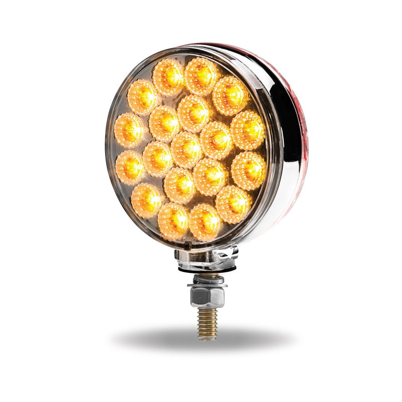Trux Accessories TRUX Double Face Combination Dual Revolution Amber/Red/Blue LED (38 Diodes) - TLED-DFXB