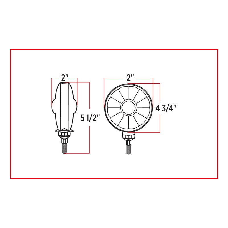 Trux Accessories Super Diode Double Faced Combo Clear LED (34 Diodes)