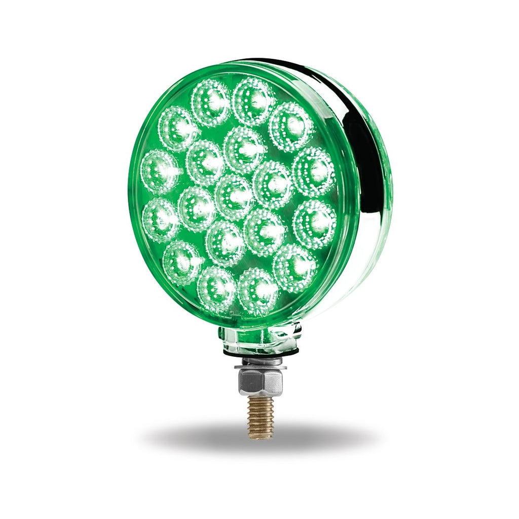 TRUX Double Face Combination Dual Revolution Amber/Red/Green LED