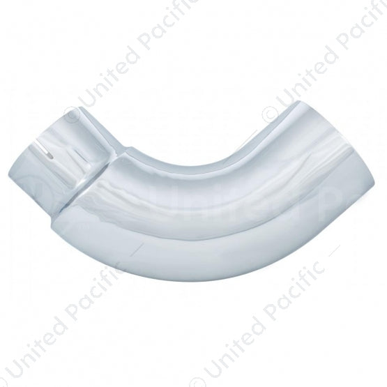 United Pacific Chrome 90 Degree Exhaust Elbow, Reduce 7" O.D. To 5" O.D. - 24" X 24" E390-75-2424