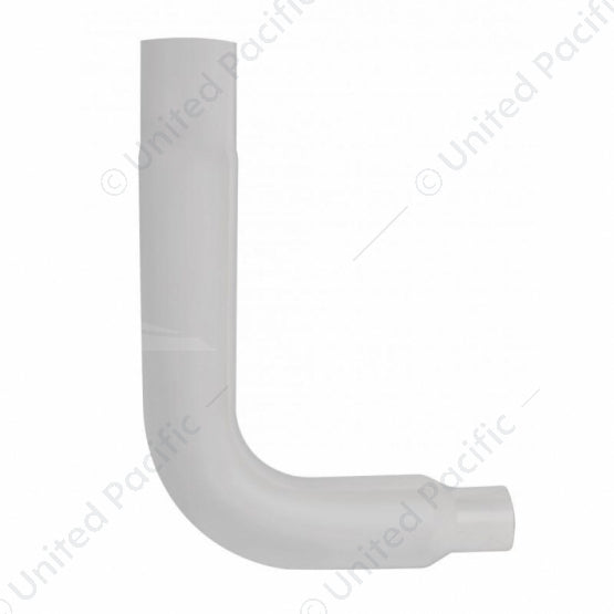 United Pacific Chrome 90 Degree Exhaust Elbow, Reduce 7" O.D. To 5" O.D. - 35" X 24" E90-75-3524