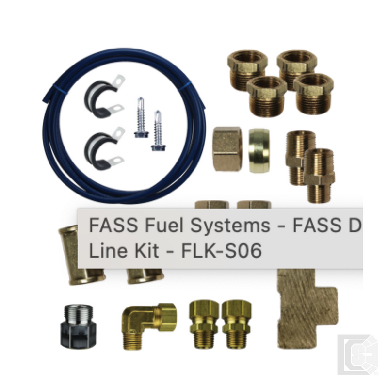 FASS Double Vent Return Fuel Line Kit FLK-S06