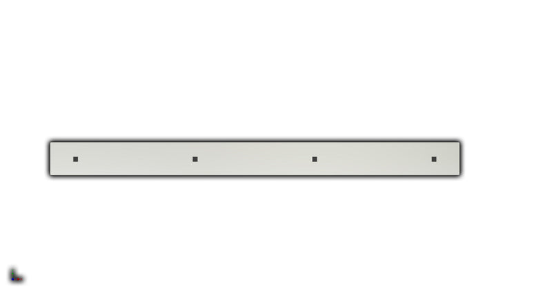 Iowa Customs 2" x 24" Top Mud Flap Accents IC974010-14