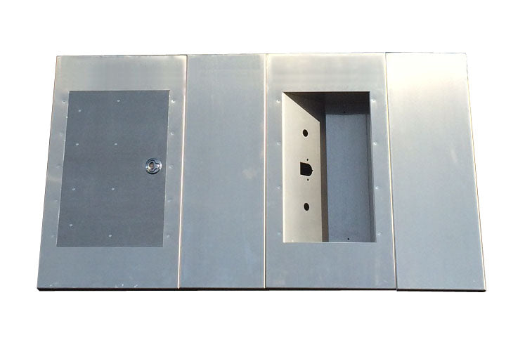 Iowa Customs On-Frame Sectionalized Deck Plate System - Storage Box IC991010