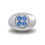 Trux Accessories TRUX Marker M3 Style Dual Revolution Red/Blue LED (4 Diodes) - TLED-G2XRB