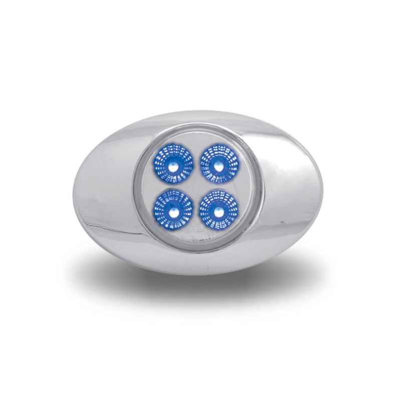 Trux Accessories Marker M3 Style Dual Revolution Amber/Blue LED (4 Diodes)
