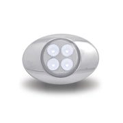 Trux Accessories Marker M3 Style Dual Revolution Amber/White LED (4 Diodes)