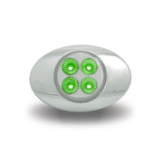 Trux Accessories Marker M3 Style Dual Revolution Red/Green LED (4 Diodes)