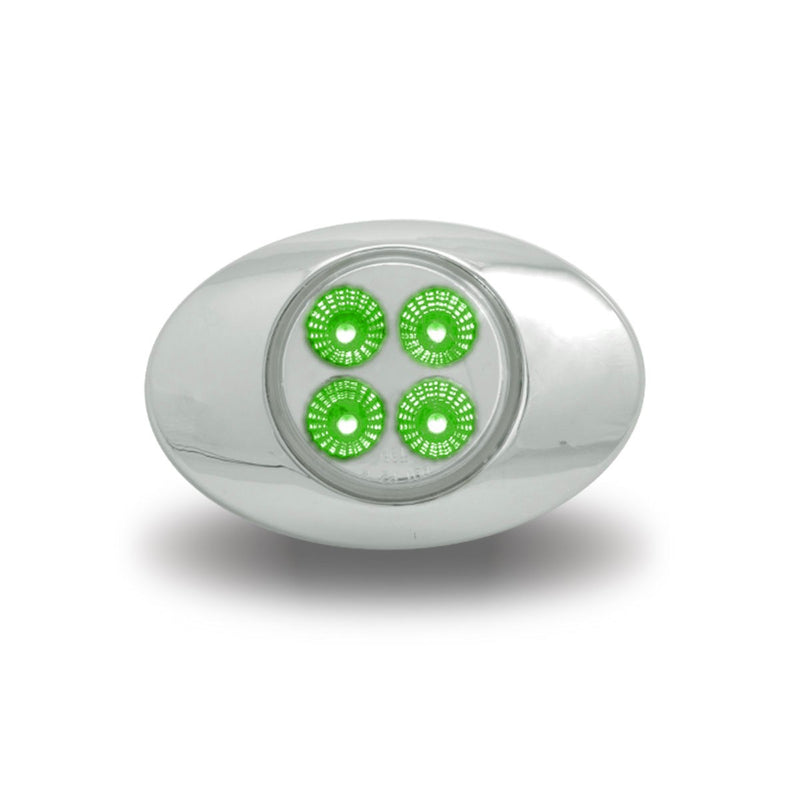 Trux Accessories Marker M3 Style Dual Revolution Red/Green LED (4 Diodes)