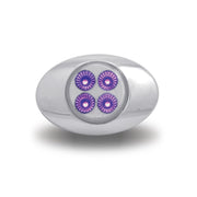 Trux Accessories Marker M3 Style Dual Revolution Red/Purple LED (4 Diodes)
