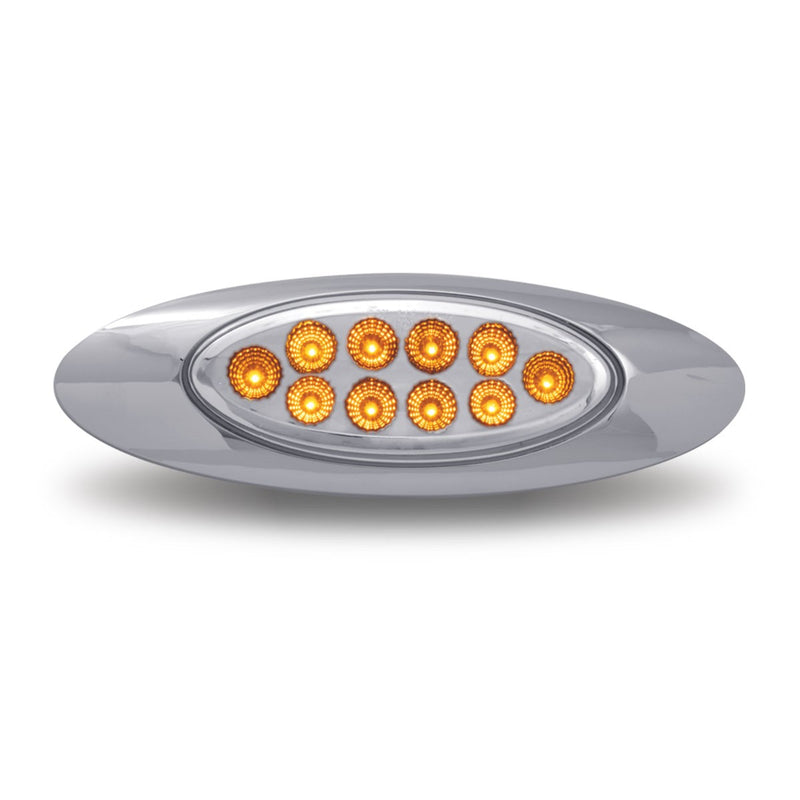 Trux Accessories TRUX Marker M1 Style Dual Revolution Amber/Green LED (10 Diodes) - TLED-G4XAG