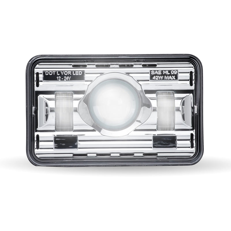 Trux Accessories TRUX 4"x6" Low Beam LED Headlight - TLED-H6