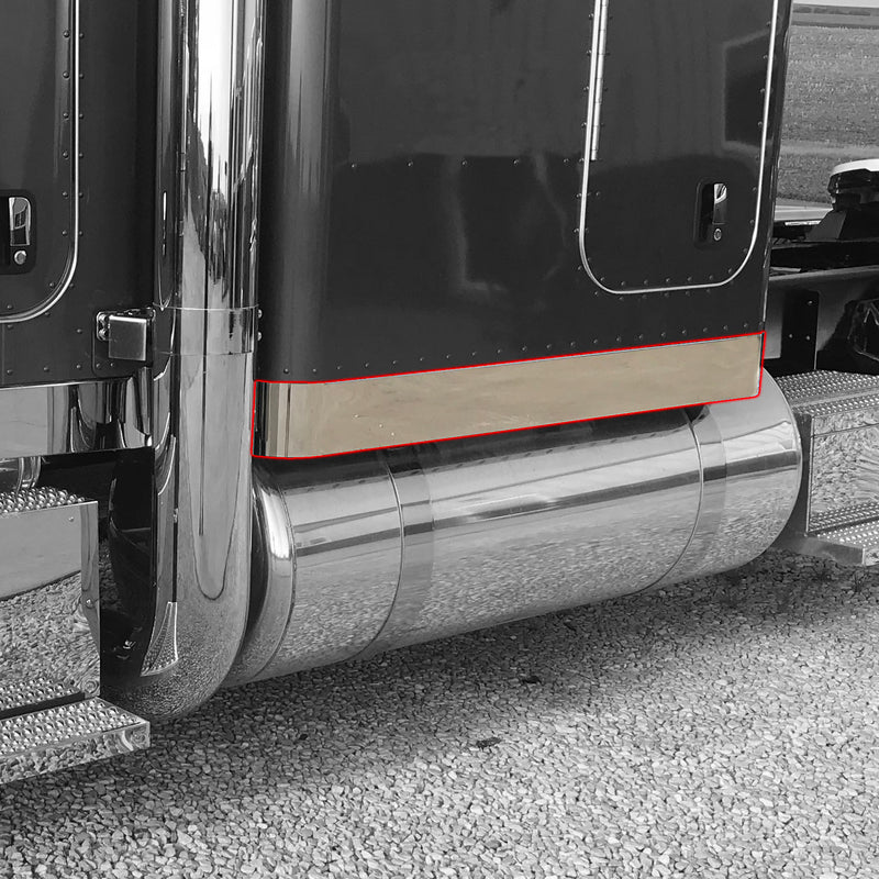 Iowa Customs Peterbilt Sleeper Panels - Full Wrap - Stock Exhaust - 36"/44" Sleeper - Light Kit Included IC170040L