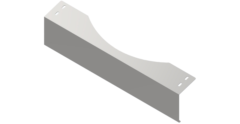 Iowa Customs Peterbilt Frame Cover with Notch Cutouts for Steel Crossmembers IC161001-14