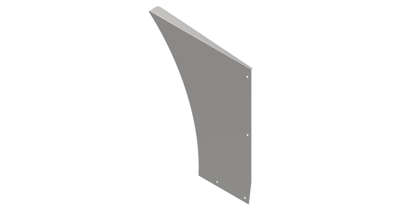 Iowa Customs Hood Extension Panels IC164001-14