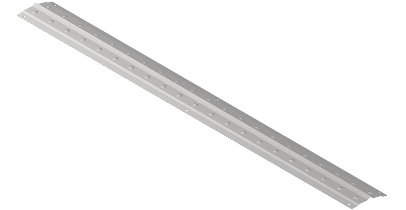 Iowa Customs Peterbilt 379 Wide Top of Hood Trim with Dimples IC164010-14