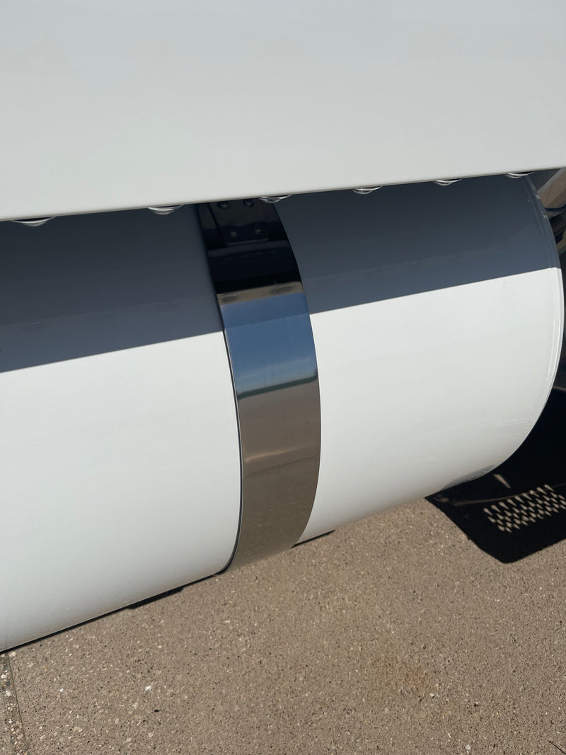 Iowa Customs Peterbilt OEM Tank Strap Skins IC168020-14