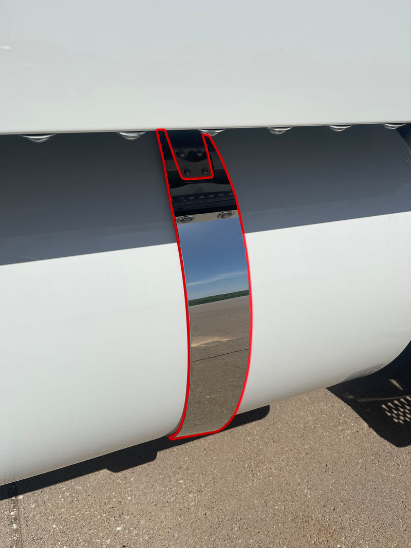 Iowa Customs Peterbilt OEM Tank Strap Skins IC168020-14