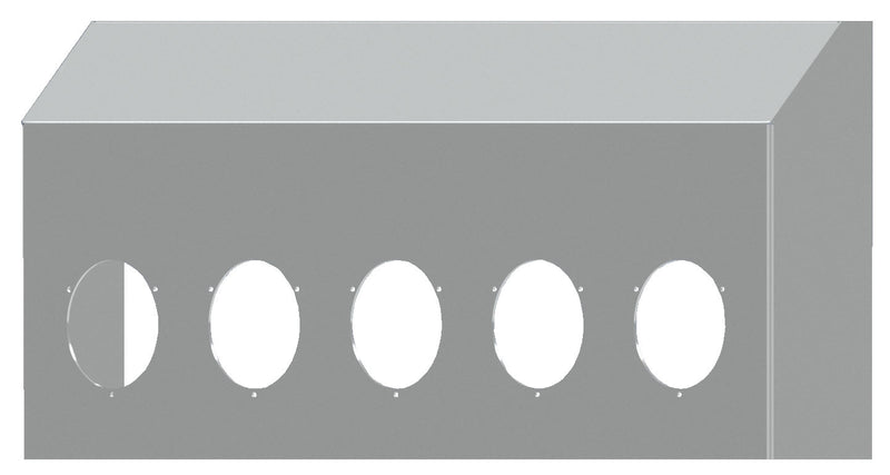 Iowa Customs Peterbilt 389 Shock Box Cover - 45 Degree Top Design IC172020